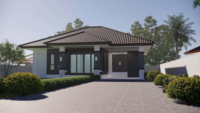 create 3d models from 2d using sketchup and 3dsmax