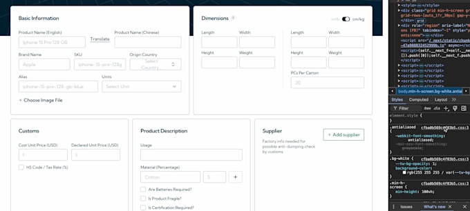 create a form with validations in next js and tailwind