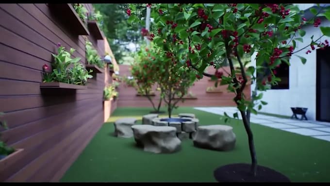 architecture 3d design, exterior and interior home render, walkthrough animation