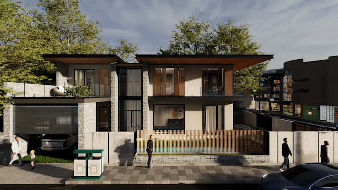 provide architectural 3d rendering