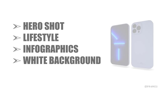 do premium product photography and infographics for amazon