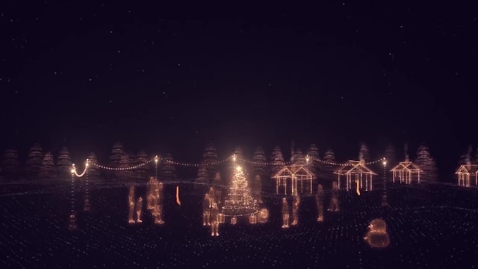do merry christmas intro for you within 4 hours buy 1 get 1