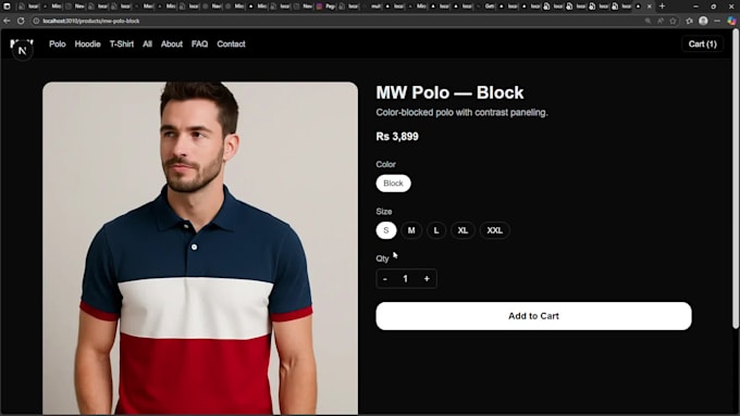 design and develop modern responsive front end using react