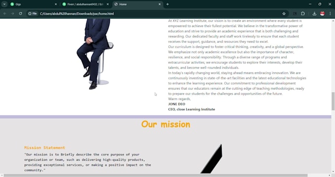 Clone website using html css js bootstrap5 responsive web figma to html ...