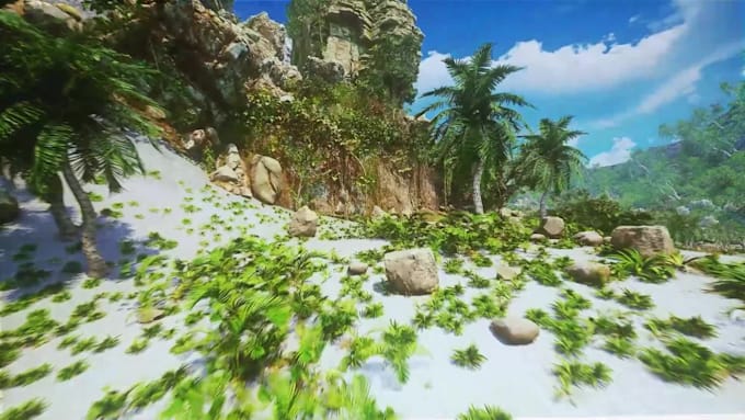 make photorealistic 3d nature environment in unreal
