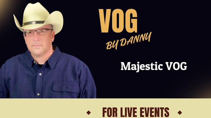 be your powerful voice of god for live events