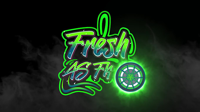 create custom 2d and 3d animation logo