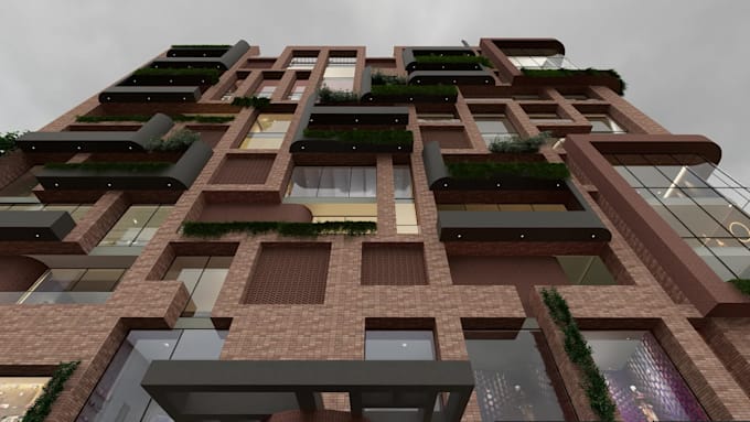create realistic 3d interior and exterior architectural rendering and floor plan