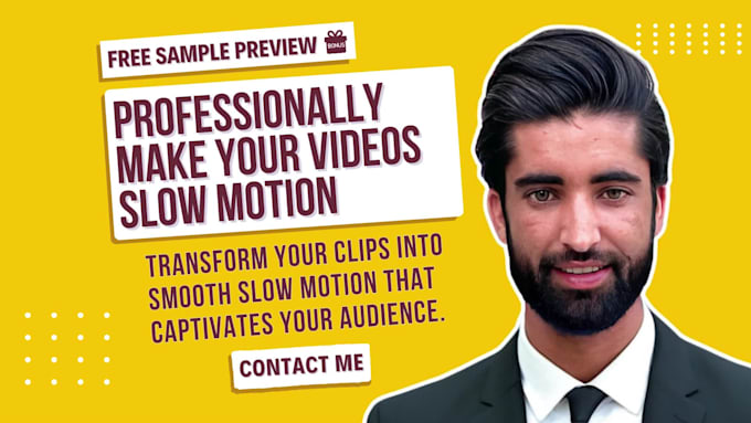 professionally make your videos slow motion
