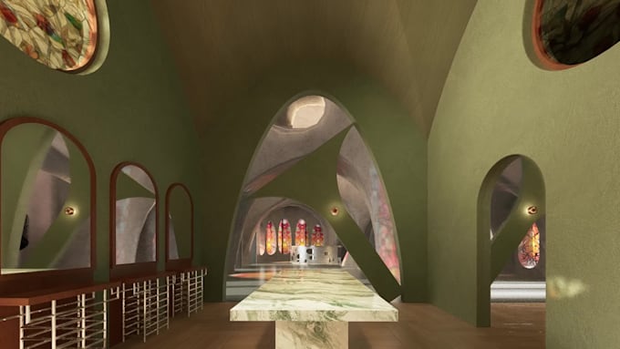 Interleaved Rendering Rendering of interior renderings by Jony6designer | Fiverr
