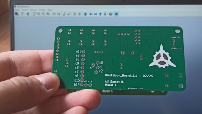 design pcb and schematic on kicad