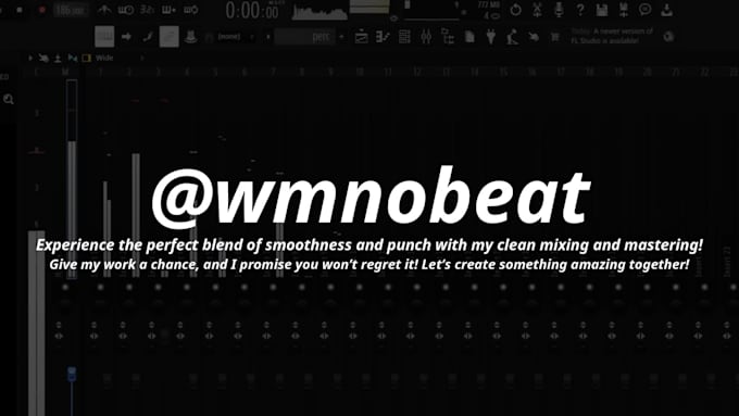 be your ghost producer and make your music shine