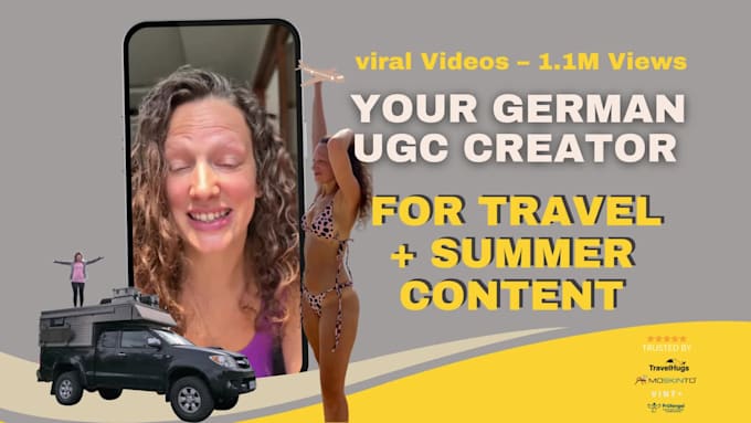 craft creative and authentic ugc travel videos in german