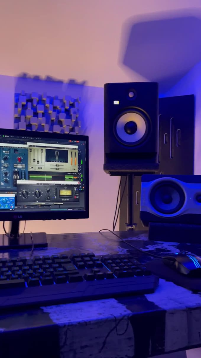 Mix and master your album, 7 to 12 songs, full album mixing and