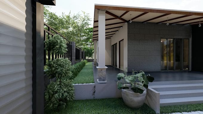 do any architectural floor plan to 3d within 4hours