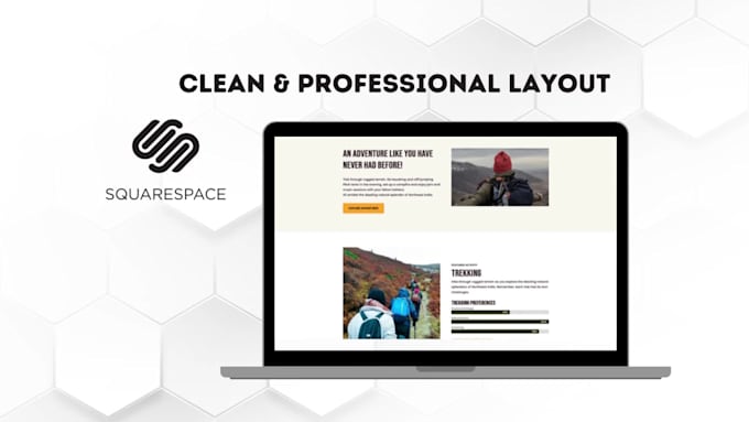 design or redesign your squarespace website professionally
