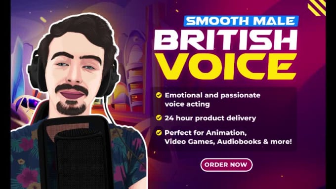 Be Your Emotive British Male Voice Actor For Animation And Video Games By Harrisondb Fiverr 7365