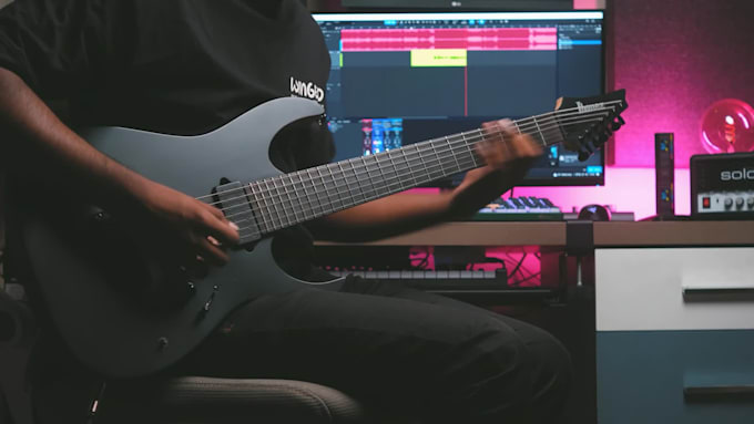 record a professional rock or metal guitar solo for you