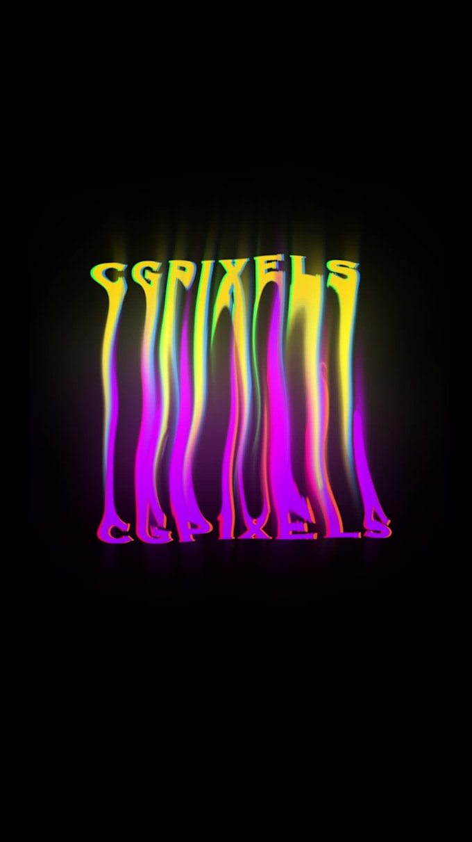convert your text to a liquid leaky effect or mishko effect