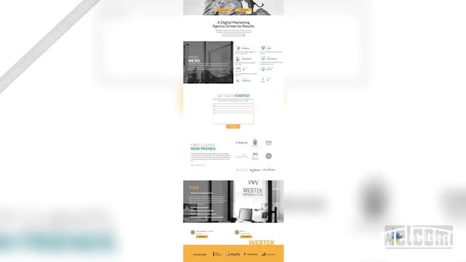 create a responsive modern wordpress website, redesign, blog