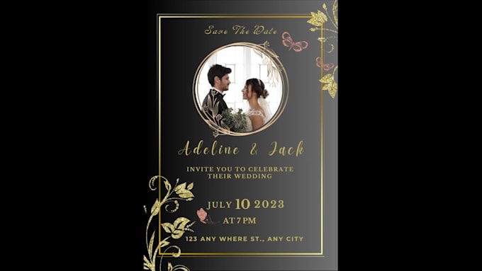 create weddings invitation cards
