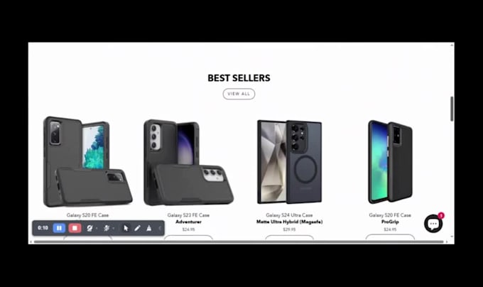 build phone accessories website phone case shopify store dropshipping website