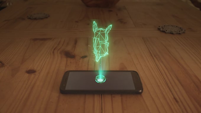create a hologram video for your business