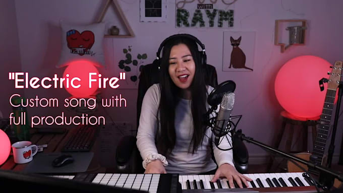 write and record a custom song for you