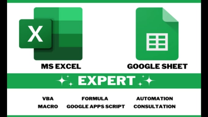 Create Excel And Google Spreadsheet With Vba Or Apps Script By ...