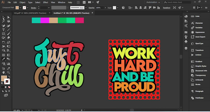 do any graphic design, and redesign vector