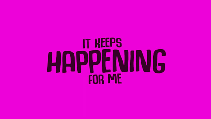 make an animated lyric video