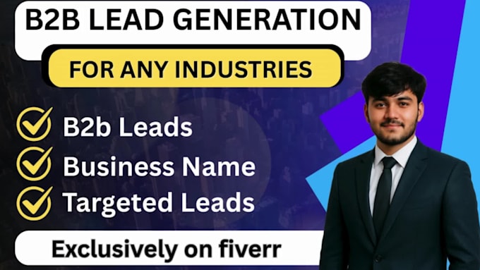 targeted b2b lead generation and verified business email lists