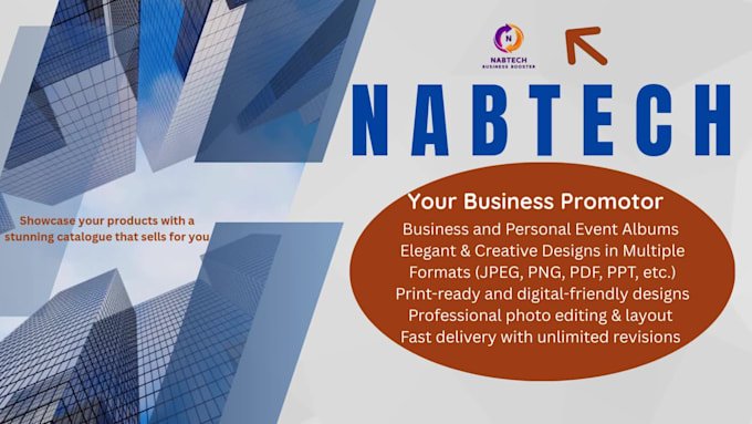 design catalogue for online and printing