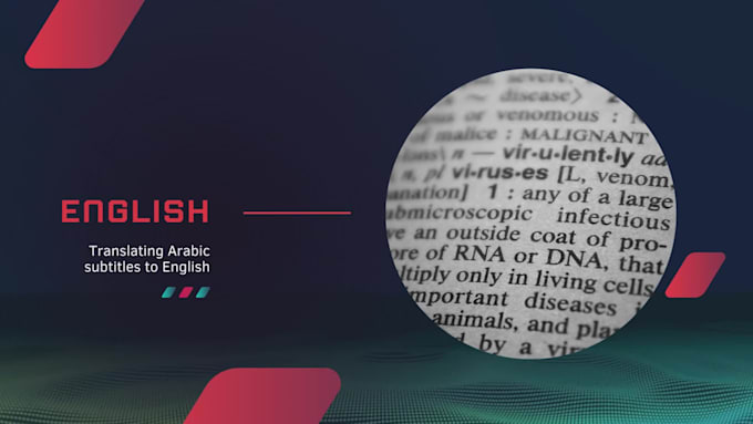add subtitles to your video in english or arabic