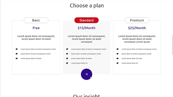 do creative website, app UI UX design in figma