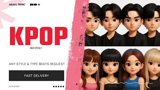 produce catchy kpop style beats