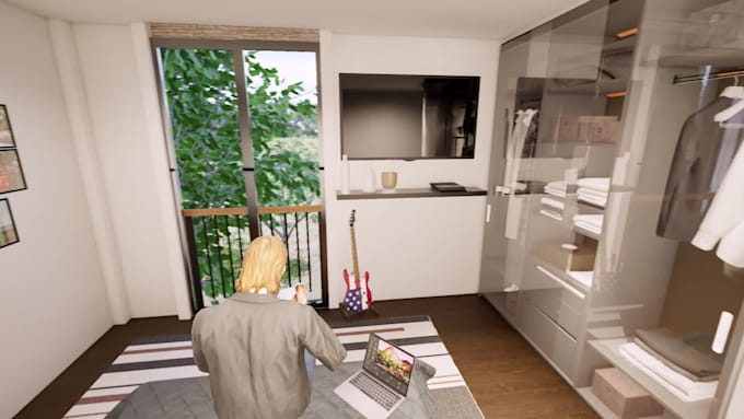 create 3d interior models and visualizations
