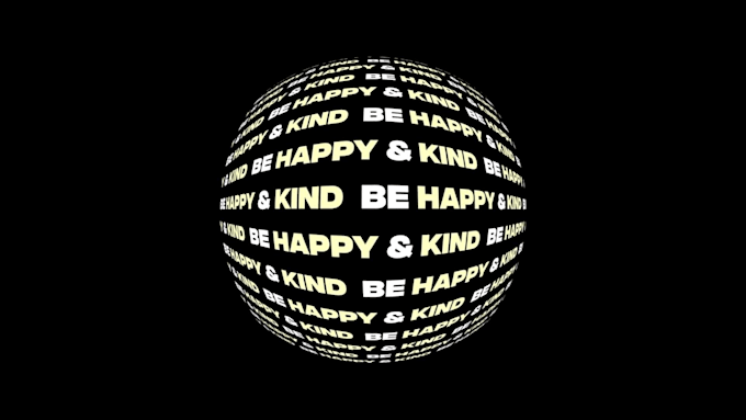 make a kinetic typographic video animation for your brand