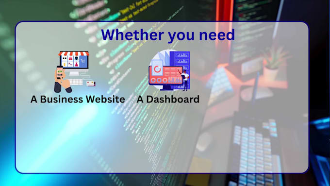 build a professional business website with admin panel