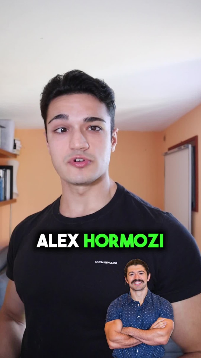 Edit Insta Reels, Tiktok Alex Hormozi Style With Captions By ...