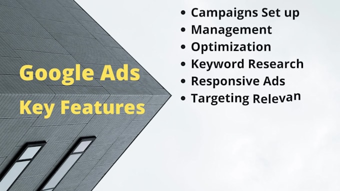 create, optimize and manage google adwords PPC campaign ads