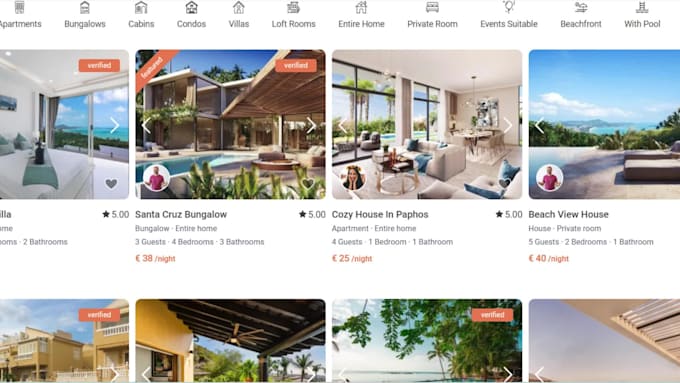 build hotel,bnb,rentals booking accommodation  booking engine