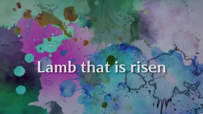 do christian lyric video for you