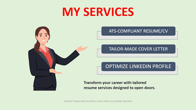 proofread, edit and rewrite your resume or CV