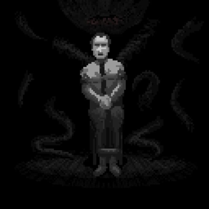 Slender-man Pixel Art : r/PixelArt