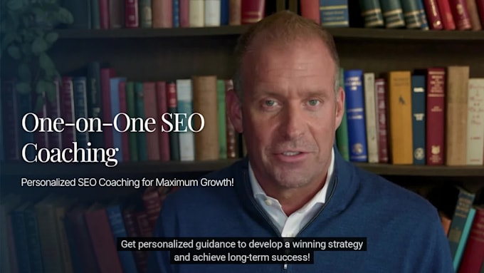 be SEO mentor, coach or consultant, one on one zoom session