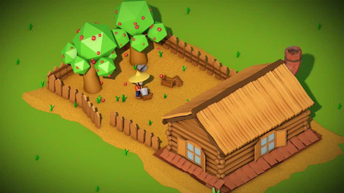 make 3d models for games