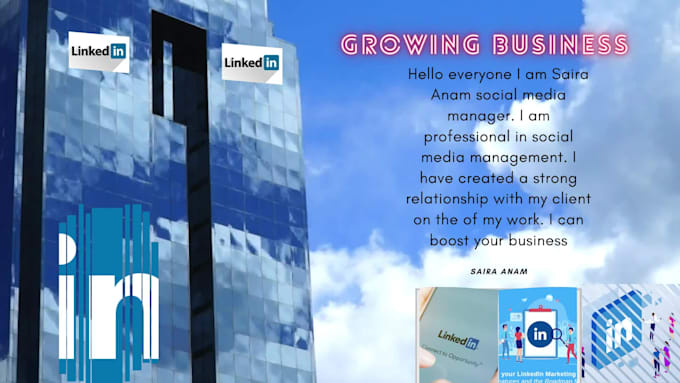 Design your linkedin business page by Sairaanam20 | Fiverr