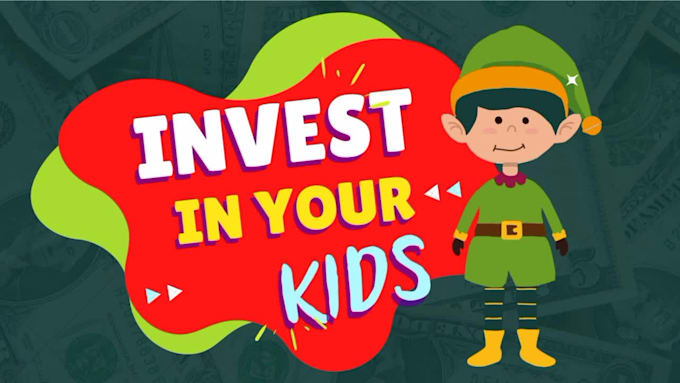 create 2d animated educational video for kids