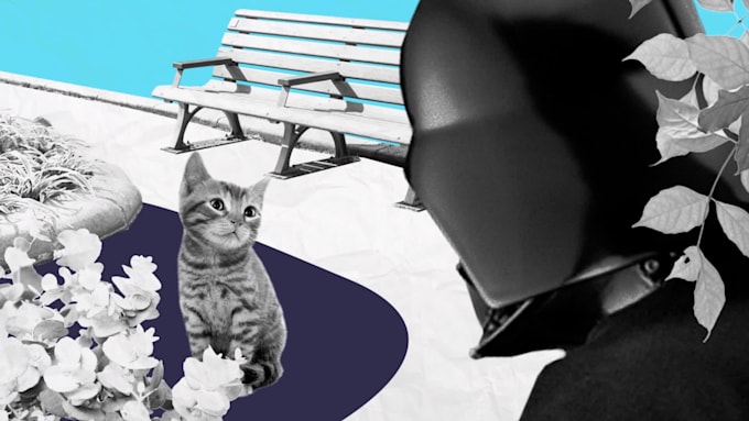 make a collage animation video